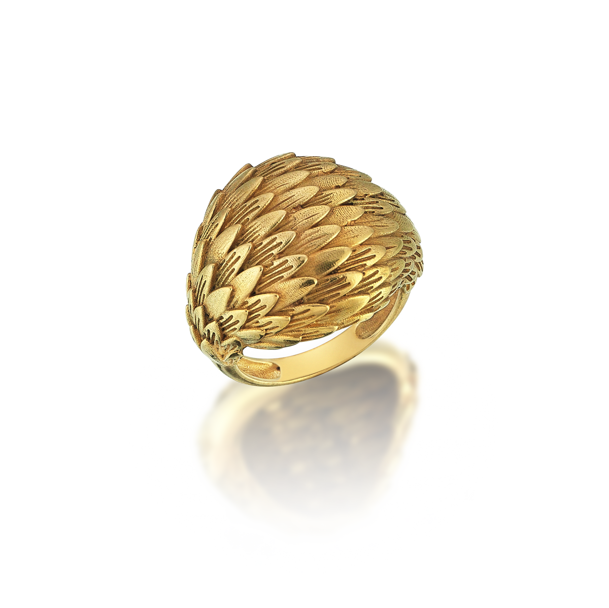 Pangolini Gold Ring