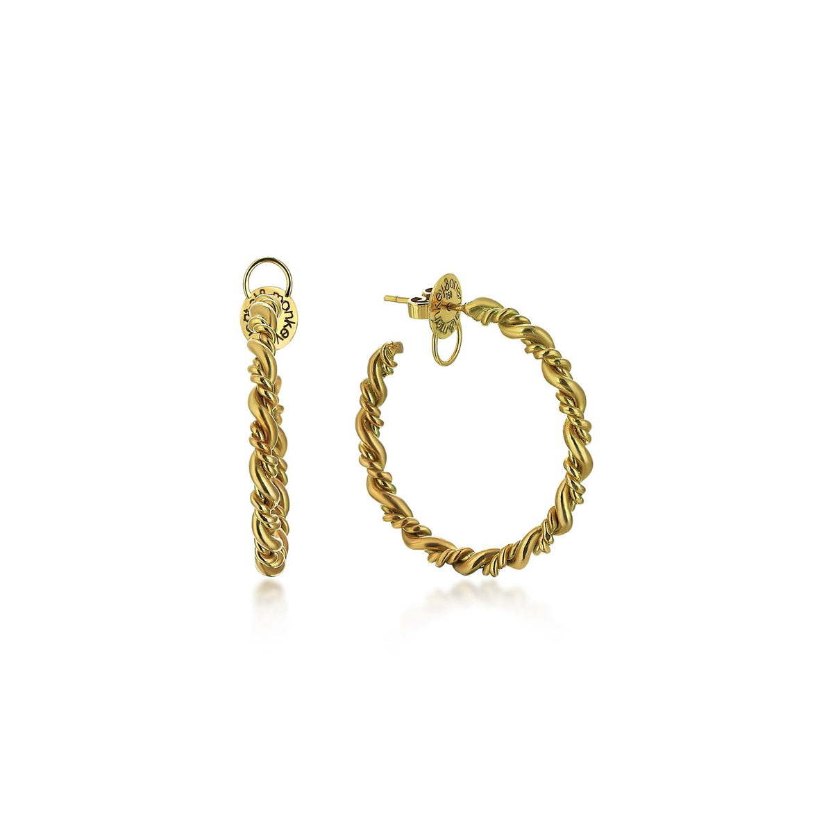 Carousel Gold Earrings