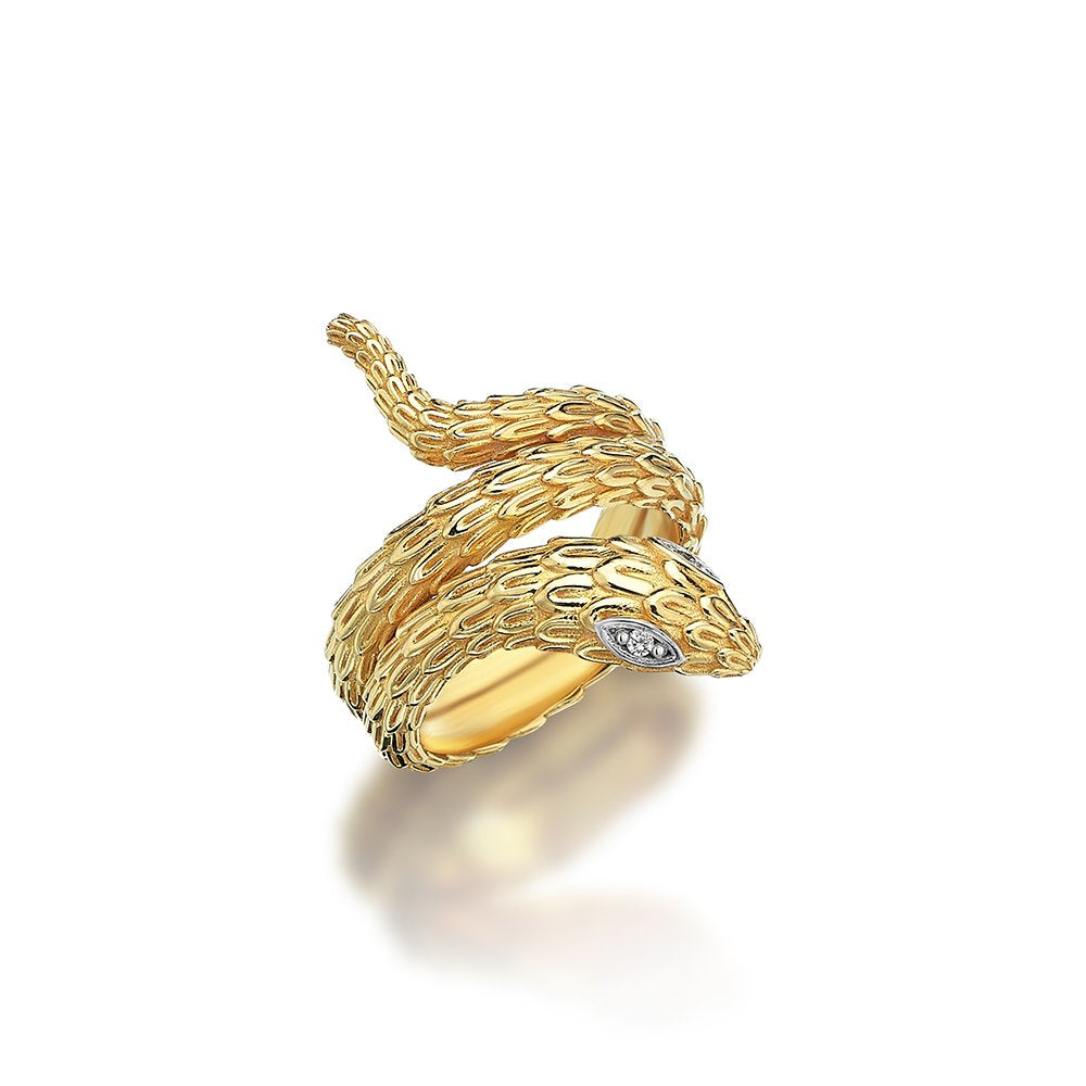 Escape Gold Ring