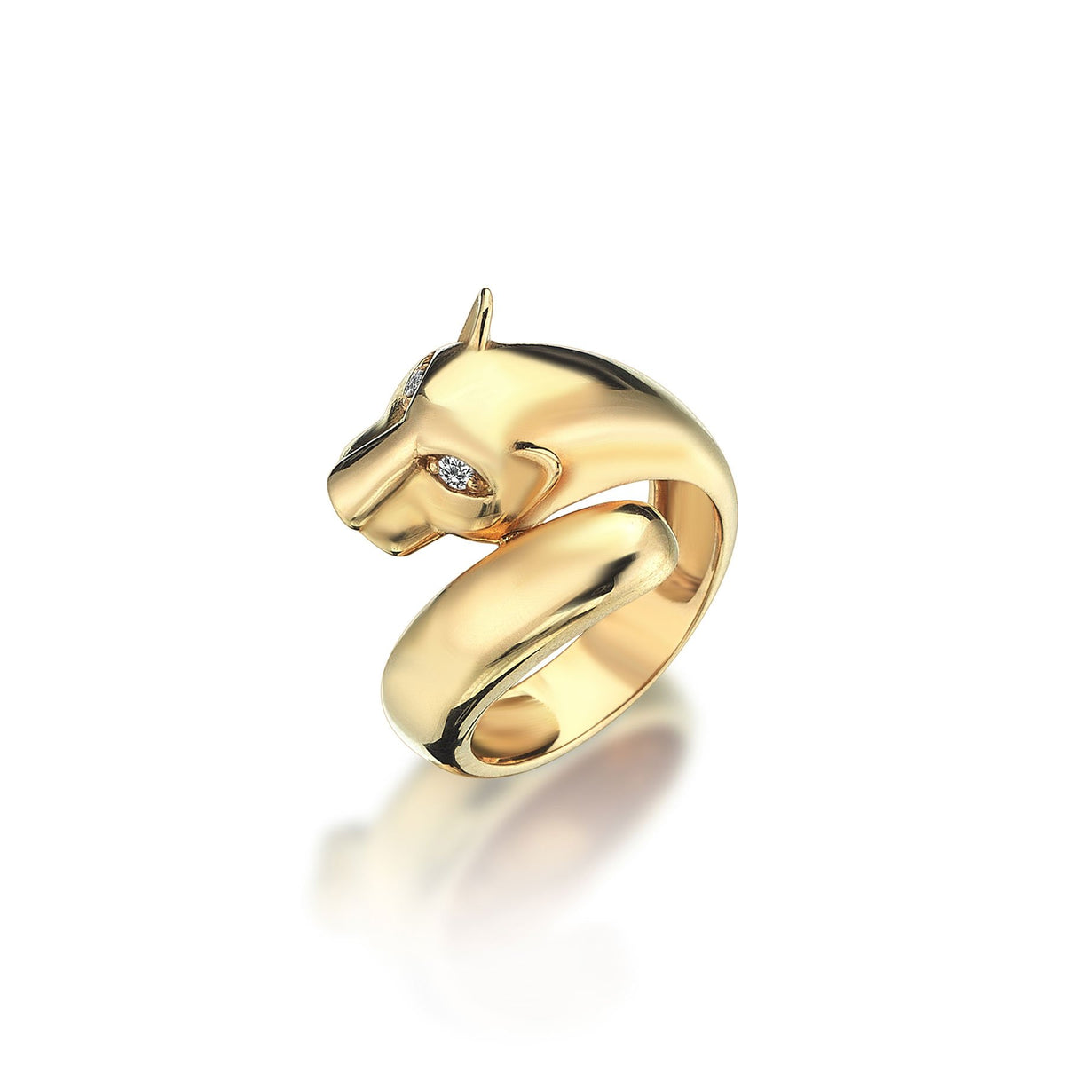 Jaguar Gold Ring