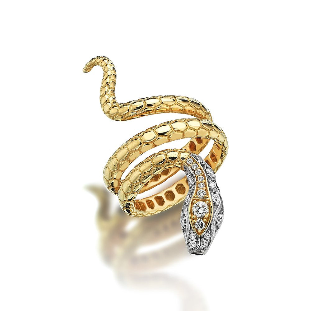 Lightning Gold Ring