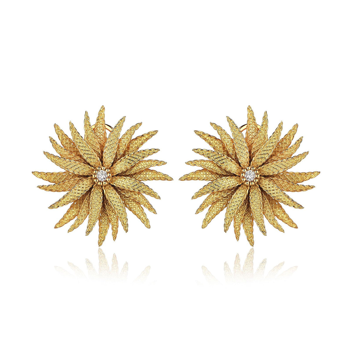 Sparkles Gold Earrings