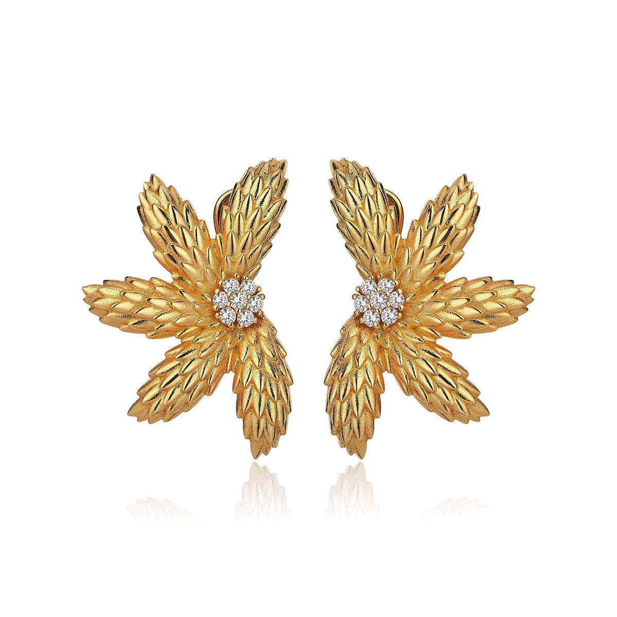 Jasmine Gold Earrings