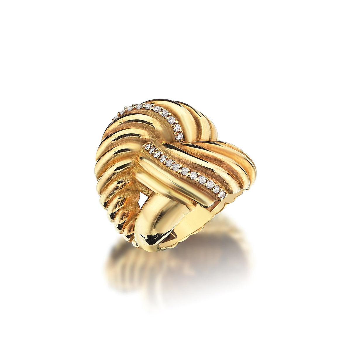 Loop Gold Ring