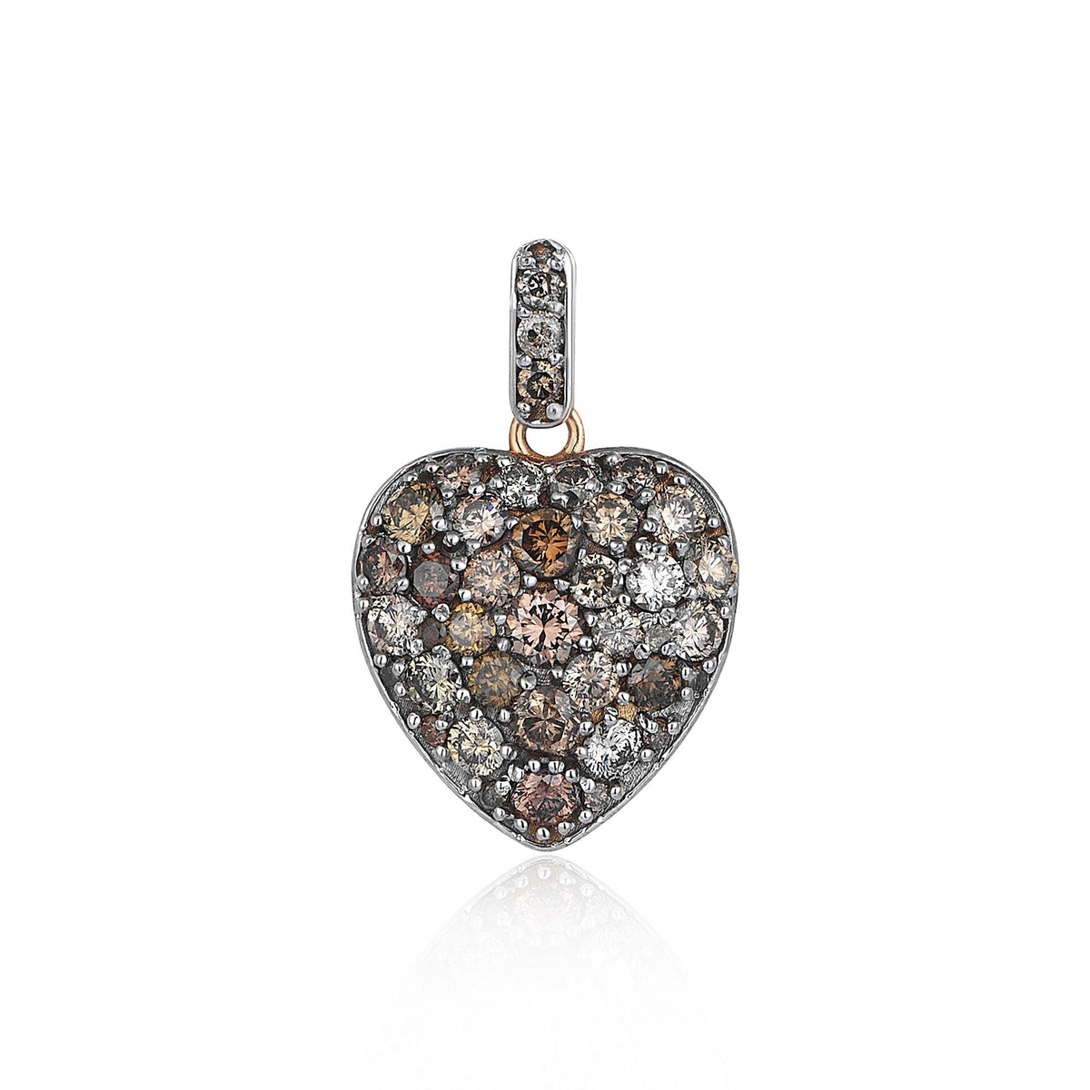 Noor Heart Gold & Diamond Pendant