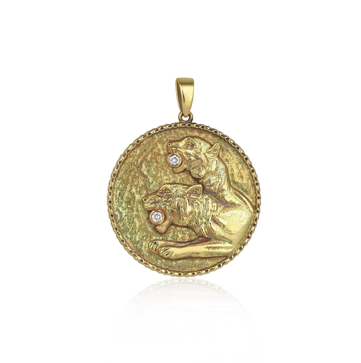 Lion Gold Pendant