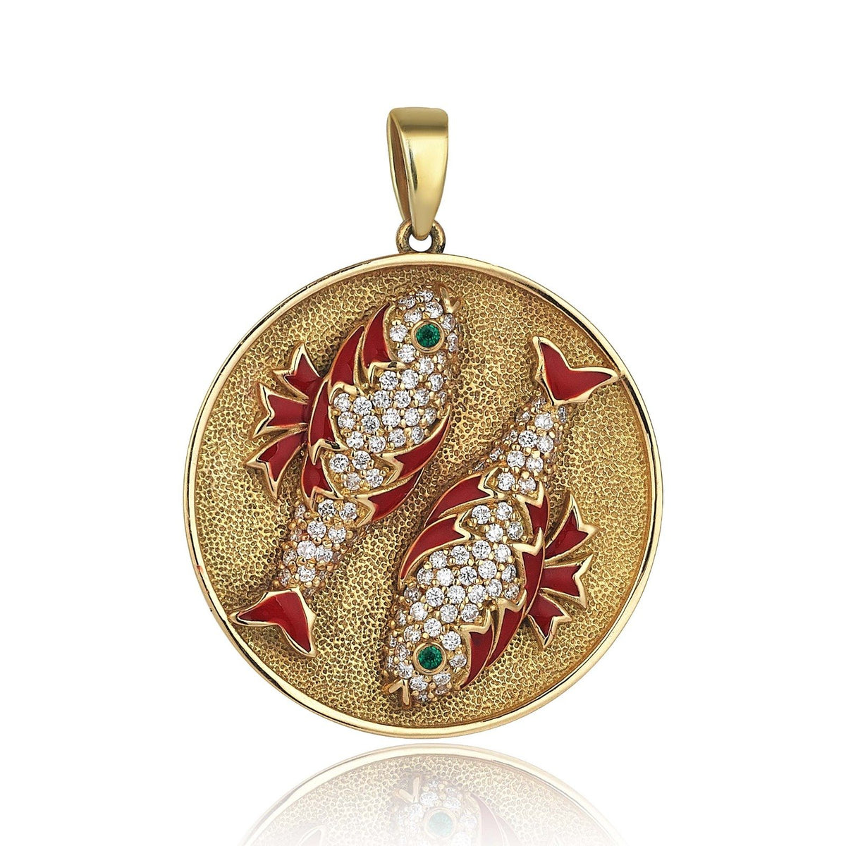 Pisces Gold Pendant